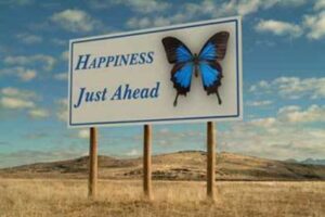 Happiness sign